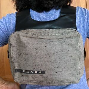 Vintage 90's Era Prada Chest Rig/Backpack